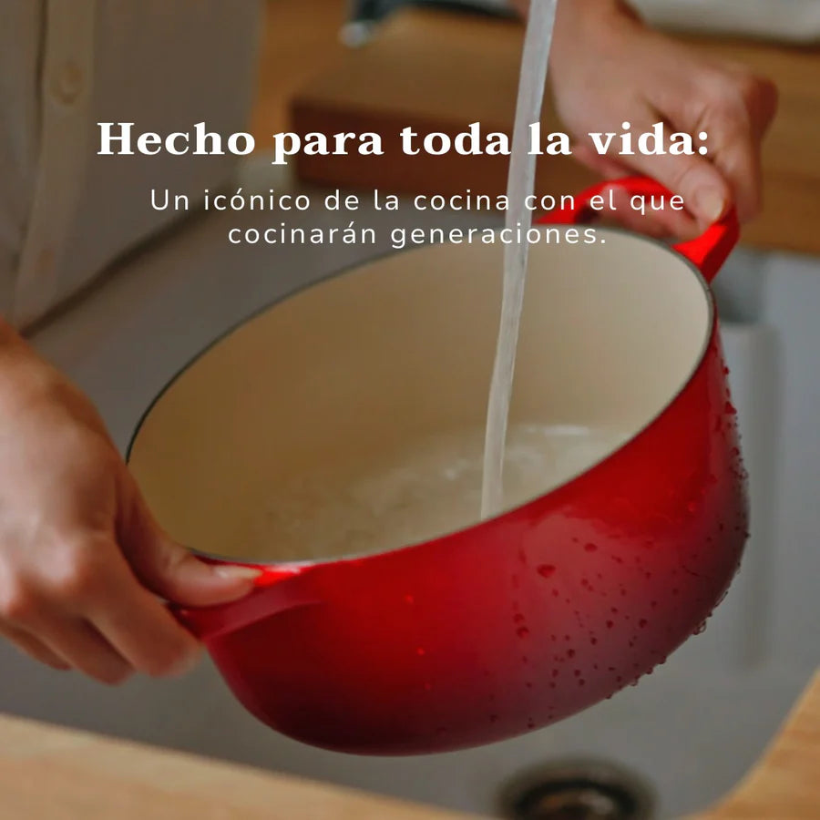 Olla de Hierro Esmaltado 4.9L